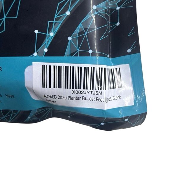 NWT AZMED 2020 Women's Black Adjustable Plantar Fasciitis Night Splint - Picture 2 of 5